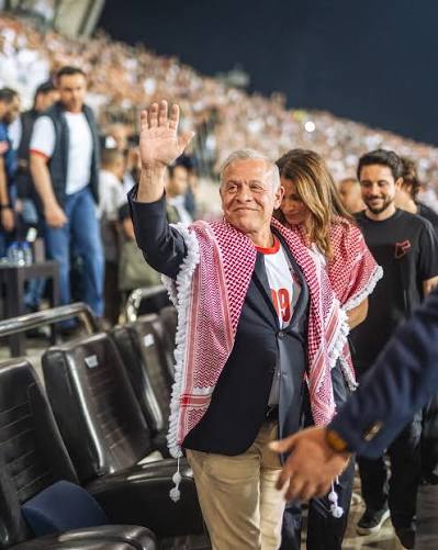 الملك للمنتخب الوطني: قاتلوا بروح النشامى وارفعوا اسم الأردن عاليا