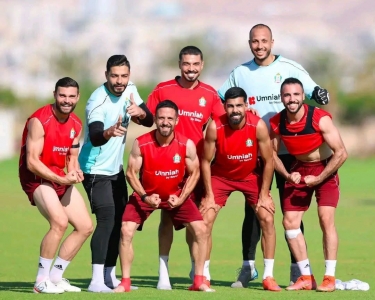 الوحدات يُنهي معسكره التدريبي في العقبة و يعود الى عمّان 
