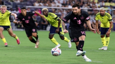 بحضور ميسي .. إنتر ميامي يخسر بالأربعة من ناشفيل بالدوري الأمريكي
